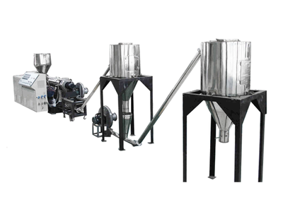 Conical twins pelleting