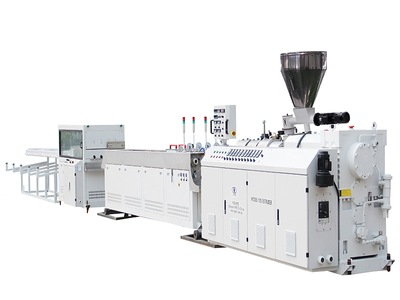 PVC four pipe extrusion line