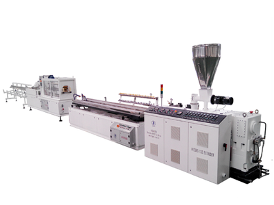 WPC floor profile extrusion line